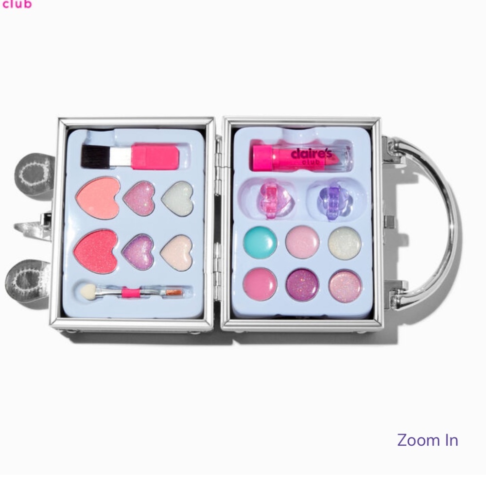 Tiny Travel Unicorn Glitter Lock Box Makeup Set